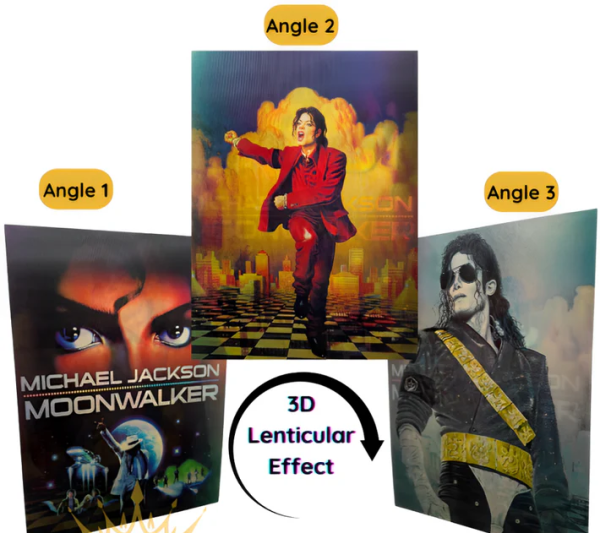 King of the Pop 3D Poster